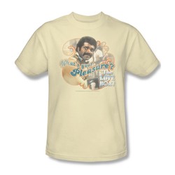 Cbs - Love Boat / Isaac Adult T-Shirt In Cream