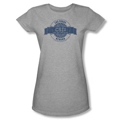 Cbs - Csi / Csi Vegas Badge Juniors T-Shirt In Heather
