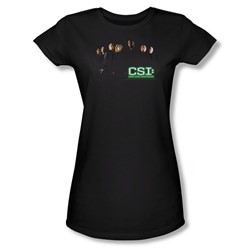 Cbs - Csi / Shadow Cast Juniors T-Shirt In Black