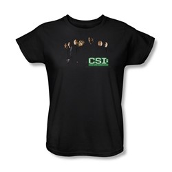 Cbs - Csi / Shadow Cast Womens T-Shirt In Black