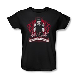 Cbs - Ncis / Goth Grime Fighter Womens T-Shirt In Black