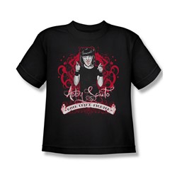 Cbs - Ncis / Goth Grime Fighter Big Boys T-Shirt In Black