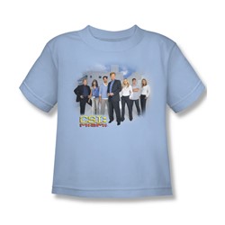 Cbs - Csi / Miami Cast Little Boys T-Shirt In Light Blue