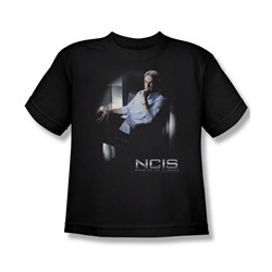 Cbs - Ncis / Gibbs Ponders Big Boys T-Shirt In Black