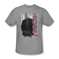 Cbs - Ncis / The Boss Adult T-Shirt In Silver