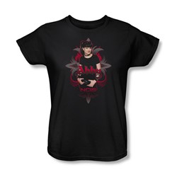 Cbs - Ncis / Abby Gothic Womens T-Shirt In Black