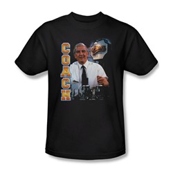 Cbs - Cheers / Coach Adult T-Shirt In Black