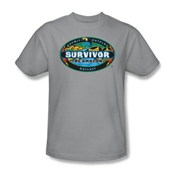 Cbs - The Amazon Adult T-Shirt In Silver