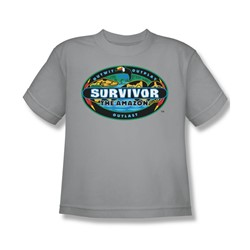 Cbs - The Amazon Big Boys T-Shirt In Silver