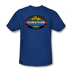 Cbs - Pearl Islands Adult T-Shirt In Royal Blue