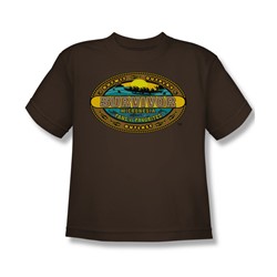 Cbs - Micronesia Big Boys T-Shirt In Coffee