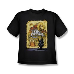 The Dark Crystal - Dark Crystal Poster Big Boys T-Shirt In Black