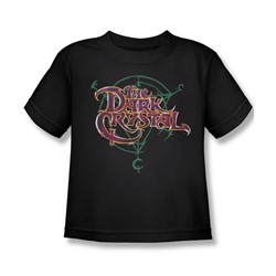 The Dark Crystal - Symbol Logo Little Boys T-Shirt In Black