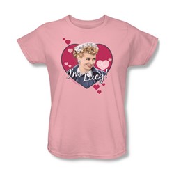 I Love Lucy - I'M Lucy Womens T-Shirt In Pink