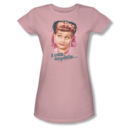 I Love Lucy - I Can Explain Juniors T-Shirt In Pink
