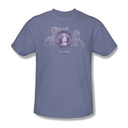I Love Lucy - Grape Crushing Adult T-Shirt In Lilac