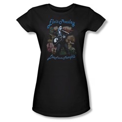 Elvis - Memphis Juniors T-Shirt In Black