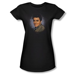 Elvis - Starlite Juniors T-Shirt In Black