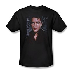 Elvis - Tough Adult T-Shirt In Black