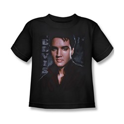 Elvis - Tough Little Boys T-Shirt In Black