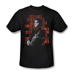 Elvis - Elvis '68 Adult T-Shirt In Black