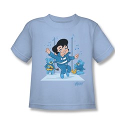 Elvis - Jailhouse Rock Little Boys T-Shirt In Light Blue