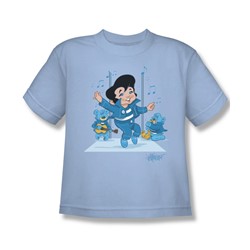 Elvis - Jailhouse Rock Big Boys T-Shirt In Light Blue