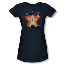Elvis - Lil' G.I. Juniors T-Shirt In Navy