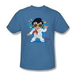 Elvis - Jumpsuit Adult T-Shirt In Carolina Blue