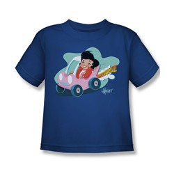 Elvis - Speedway Little Boys T-Shirt In Royal Blue
