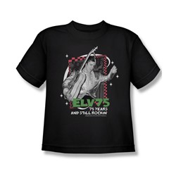 Elvis - Still Rockin' Big Boys T-Shirt In Black