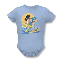 Elvis - Yip E Infant T-Shirt In Light Blue
