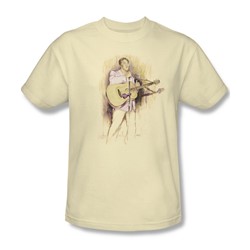 Elvis - I Was The One Adult T-Shirt In Cream