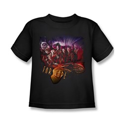 Farscape - Graphic Collage Little Boys T-Shirt In Black