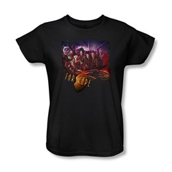 Farscape - Graphic Collage Womens T-Shirt In Black