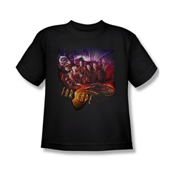 Farscape - Graphic Collage Big Boys T-Shirt In Black
