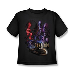 Farscape - Criminally Epic Little Boys T-Shirt In Black