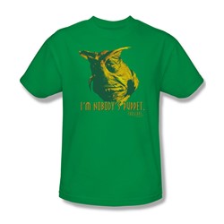 Farscape - Nobody's Puppet Adult T-Shirt In Kelly Green