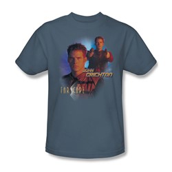 Farscape - John Crichton Adult T-Shirt In Slate