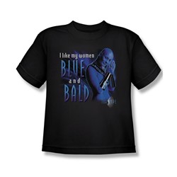 Farscape - Blue And Bald Big Boys T-Shirt In Black