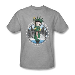 Betty Boop - Nyc Adult T-Shirt In Heather