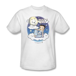 Betty Boop - Betty Bye Adult T-Shirt In White