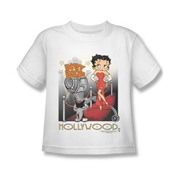 Betty Boop - Hollywood Little Boys T-Shirt In White