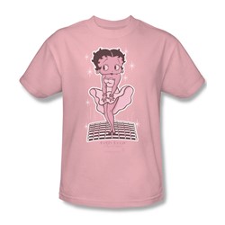 Betty Boop - Hollywood Legend Adult T-Shirt In Pink