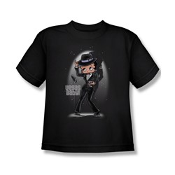 Betty Boop - Vegas Baby! Big Boys T-Shirt In Black
