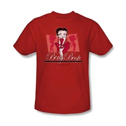 Betty Boop - Timeless Beauty Adult T-Shirt In Red