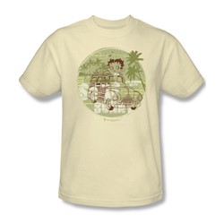 Betty Boop - California Adult T-Shirt In Cream
