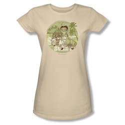 Betty Boop - California Juniors T-Shirt In Cream