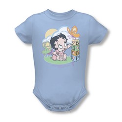 Betty Boop - Baby Butterfiles Infant T-Shirt In Light Blue
