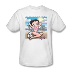 Betty Boop - Sunny Boop Adult T-Shirt In White